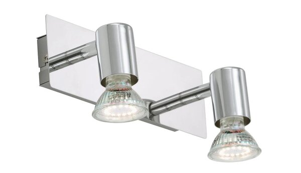 BRILONER Led Spot Deckenleuchte, 22 cm, 8 W, Chrom