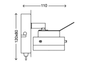 BRILONER LED Wandleuchte Decken  2807-018 5W