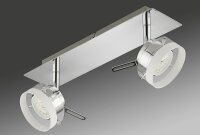 BRILONER Deckenleuchte Klicken 2807-028 2x 5W LED,...