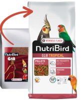 NUTRIBIRD G18  Tropical Extrudierte Pellets, für...
