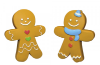 NOBBY Latex Lebkuchenmann, 20 cm