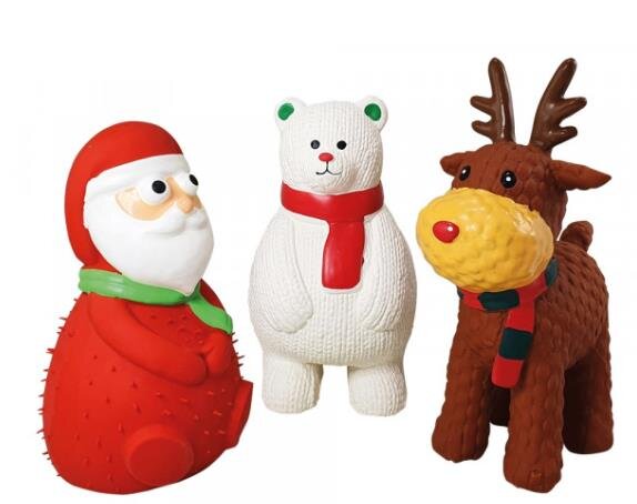 NOBBY Latex Weihnachtsfiguren, 12 + 15,5 cm