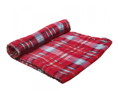 NOBBY Xmas Fleece Plaid, KARELI,100 x 150 cm