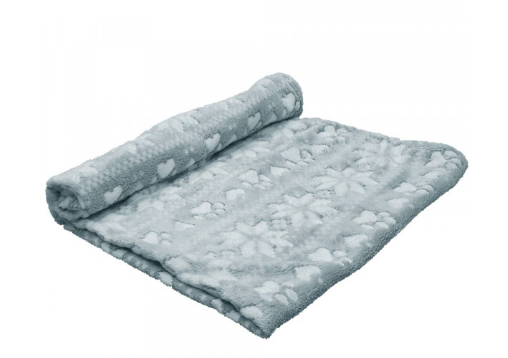 NOBBY Xmas Fleece Plaid FLOKON, 70 x 100 cm