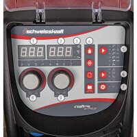 SCHWEISSKRAFT Impuls-Schutzgasschweißgerät CRAFT-MIG 201P Pulse Set