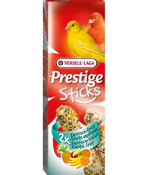 PRESTIGE Sticks Kanarien Exotische Früchte, 2 x 60 g