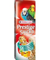 PRESTIGE Sticks Sittiche Exotische Früchte, 2 x 60 g