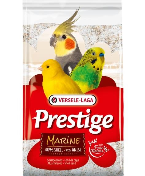 PRESTIGE Marine Muschelsand, weiß, 5 Kg