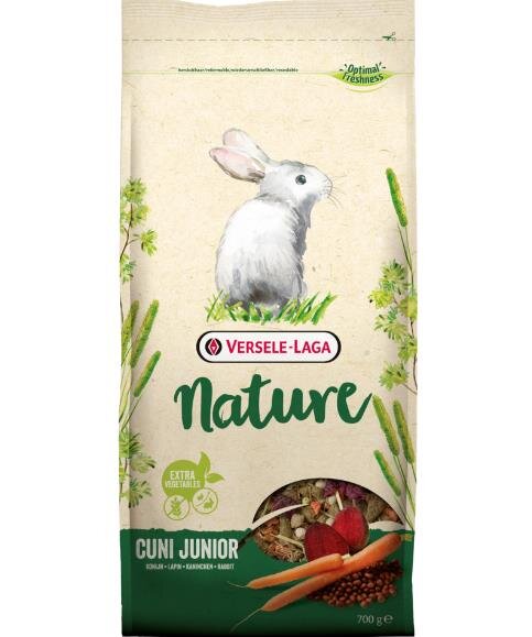 HOME NATURE Cuni Junior, Mischung für Zwergkaninchen, 2,3 Kg