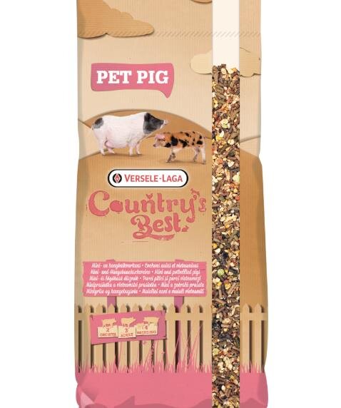 COUNTRYS BEST Pet Pig Müsli, Flockenmischung für schweine, 17 Kg
