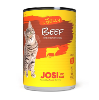 Katzen - Nassfutter JOSERA JosiCat Beef in Jelly, 400 g