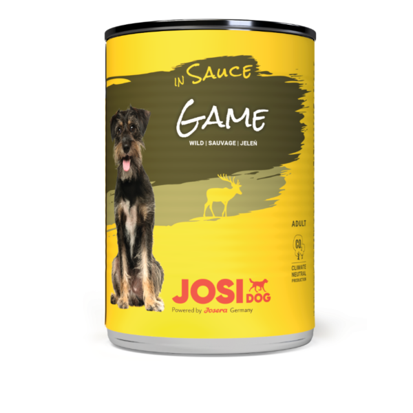 Hunde - Nassfutter JOSERA JosiDog Game in Sauce, 415 g