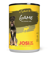 Hunde - Nassfutter JOSERA JosiDog Game in Sauce, 415 g