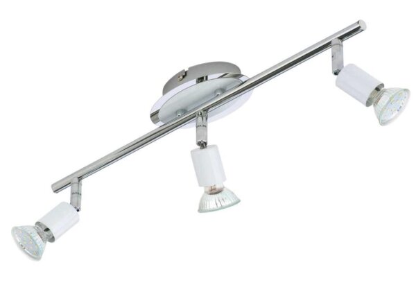 PRISMA 2984-036 LED Deckenleuchte 3-flammig, 3x 3,0W Warm-Weiß