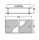 BRILONER LED Deckenleuchte Tom, Chrom Glas