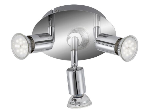 BRILONER LED-Bad-Strahler SPLASH 3xGU10/3W/230V