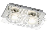 BRILO Leuchten LED Deckenleuchte,eckig