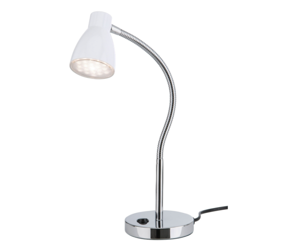 BRILONER LED Tischleuchte, flexiblem Hals, 3 W