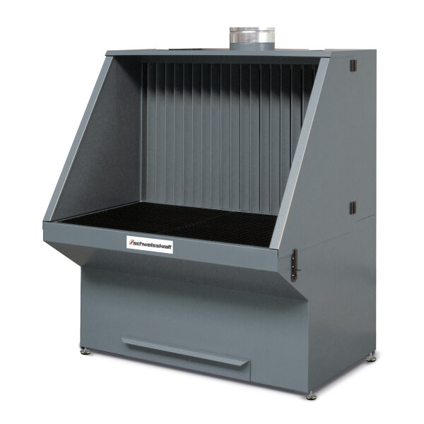 SCHWEISSKRAFT Schleiftisch für Absaugung, 1360 x 1060 x 1700