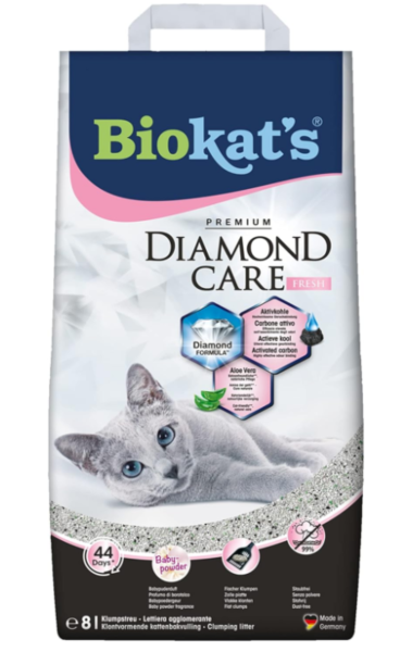 BIOKAT´S Diamond Care fresh Katzenstreu, 8 L