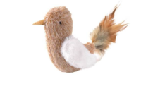 HUNTER Smart Katzenspielzeug Plüschvogel, 9 cm...