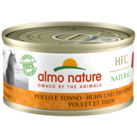 Katzen - Nassfutter ALMO NATURE HFC Jelly Lachs mit Huhn,...