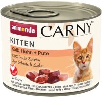 Katzen - Nassfutter ANIMONDA Carny Kitten Kalb, Huhn +...