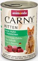 Katzen - Nassfutter ANIMONDA Carny Kitten Rind, Huhn +...