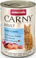 Katzen - Nassfutter ANIMONDA Carny Adult Huhn + Lachs, 400 g