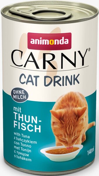 Katzen - Nassfutter ANIMONDA Carny Cat Drink Thunfisch, 140 ml