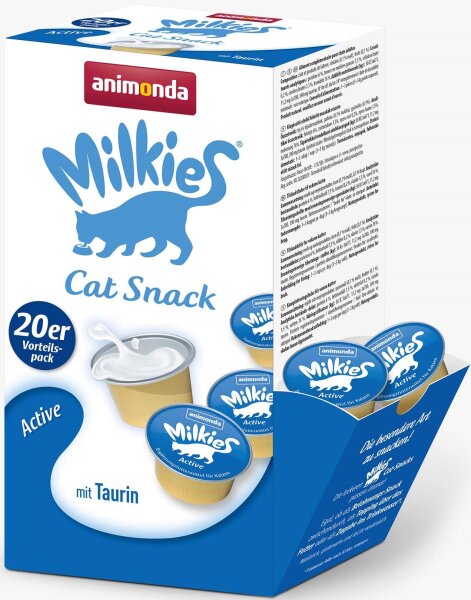 Katzen - Snacks ANIMONDA Milkies "Active", 20 x 15 g
