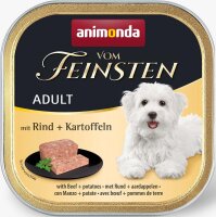 Hunde - Nassfutter ANIMONDA Vom Feinsten Adult Rind +...