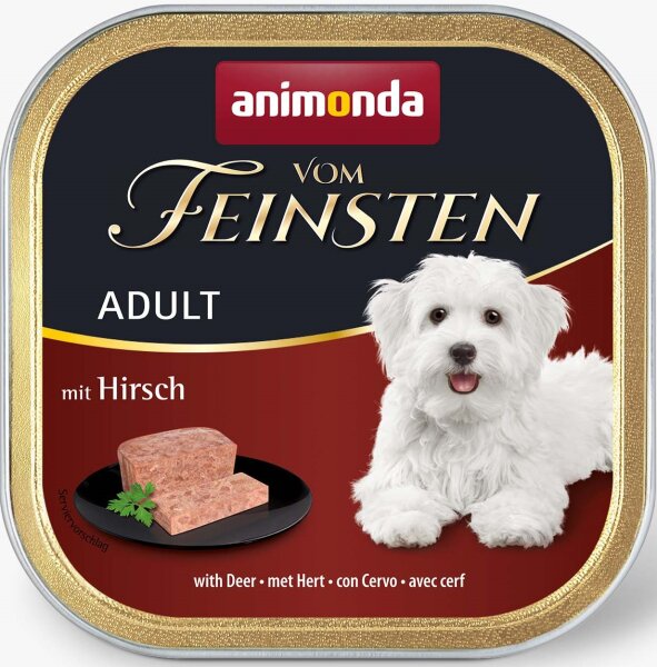 Hunde - Nassfutter ANIMONDA Vom Feinsten Adult Hirsch