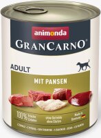 Hunde - Nassfutter ANIMONDA GranCarno Adult Pansen, 800 g