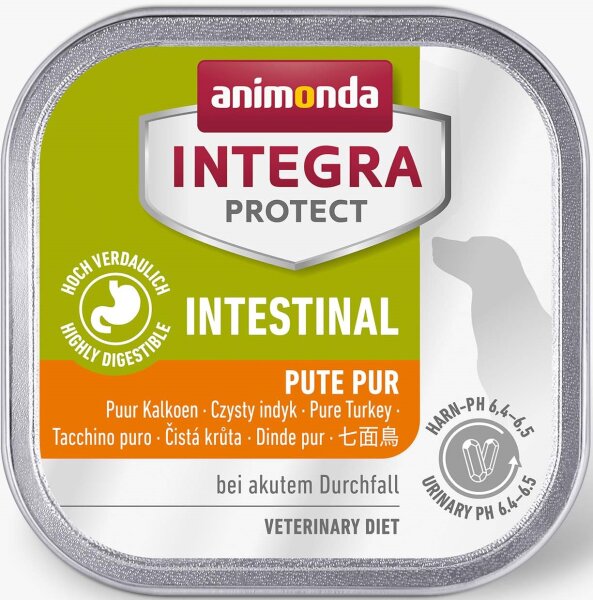 Hunde - Nassfutter ANIMONDA Integra Protect Adult Intestinal Pute pur, 150 g