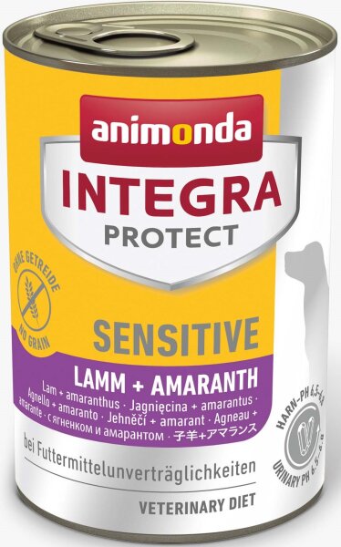 Hunde - Nassfutter ANIMONDA Integra Protect Adult Sensitive Lamm + Amaranth, 400 g