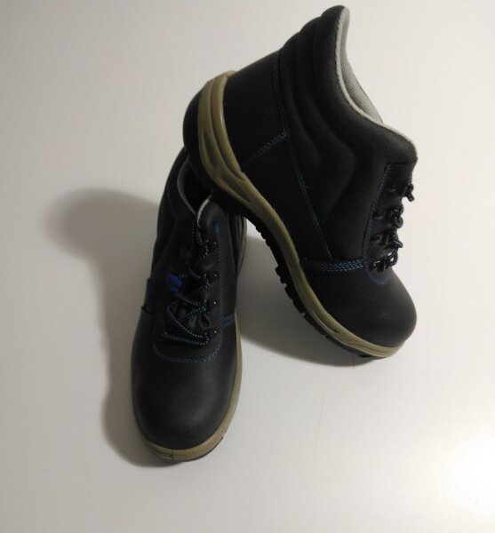 WORKWEAR Sicherheitsarbeitsschuhe, Gr: 46, schwarz - blau, 4W 101 Basic S3 SRC