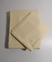 SATTY Satin - Bettwäsche, 140 x 200, gelb gestreift