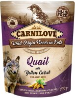 Hunde - Nassfutter CARNILOVE Adult Paté Quail...