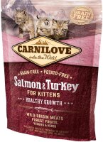 Katzen - Trockenfutter CARNILOVE Kitten Salmon &...