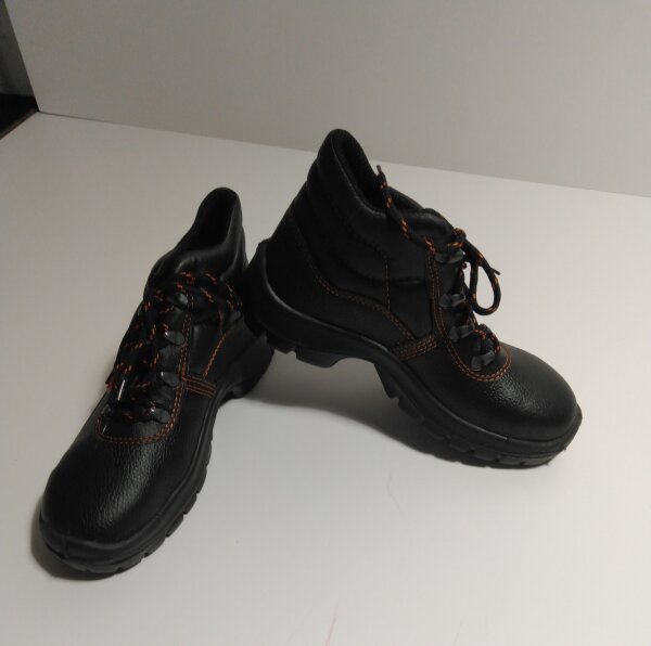 FORVER Sicherheitsarbeitsschuhe, Gr: 40, schwarz-orange,S1 SRC