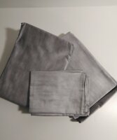 SATTY Satin - Bettwäsche, 200 x 200, grau