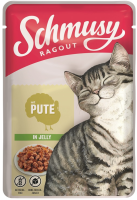 Katzen - Nassfutter SCHMUSY Adult Ragout mit Pute in...
