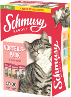 Katzen - Nassfutter SCHMUSY Adult Ragout in Jelly...