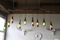 Flaschenlampe