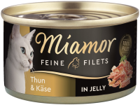Katzen - Nassfutter MIAMOR Adult Feine Filets in Jelly...
