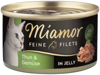 Katzen - Nassfutter MIAMOR Adult Feine Filets in Jelly...