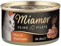 Katzen - Nassfutter MIAMOR Adult Feine Filets in Jelly...