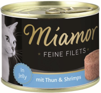 Katzen - Nassfutter MIAMOR Adult Feine Filets in Jelly...