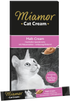 Katzen - Snacks MIAMOR Cat Snack Malt - Cream, 6 x 15 g
